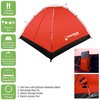 Wakeman 2 Person Camping Tent with Carrying Bag - Outdoor Tent for Backpacking by Outdoors, Red 75-CMP1021